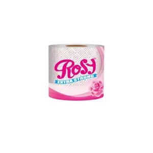 Rosy Printed Toilet Tissue, Cushioned & Hygienic, Pack of 10 Pcs Individually Wrapped