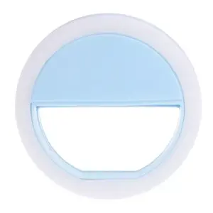 Faith Portable Selfie Flash LED Clip-on Mobile Phone Selfie Light for Night Makeup Camera Fill Enhancing Fill Light Self-timer Lamp