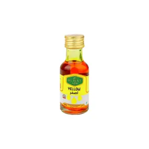 Royal Arm Food Color Yellow 28ml (Pack of 144)