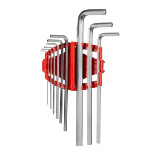 Ronix 9-Piece Hex Key Allen Wrench Set, Heat-Treated Chrome Vanadium Steel RH-2029
