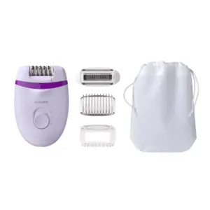 Philips Epilator 0.5 mm from root, Washable head and carry pouch BRE275
