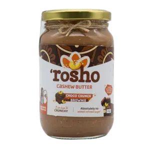 Rosho Cashew Butter Choco Crunch Brownie 370g