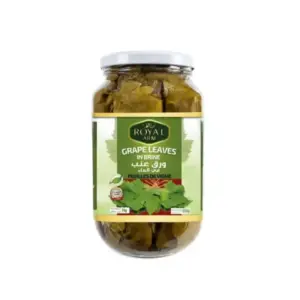 Royal Arm Grape Leaves in Brine 1kg (Pack of 12pcs)