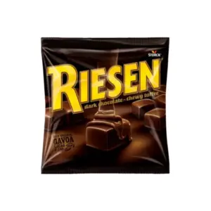 Storck Riesen Dark Chocolate Chewy Toffee 150g (Pack of 15pcs)