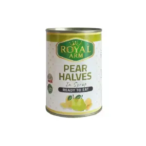 Royal Arm Pear Halves in Syrup 820g (Pack of 12pcs)