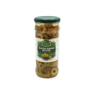Royal Arm Sliced Green Olives 335g (Pack of 12pcs)