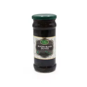 Royal Arm Sliced Black Olives 335g (Pack of 12pcs)