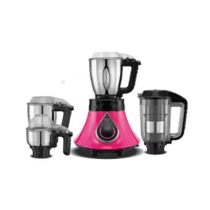 Philips Preethi Storm Mixer Grinder 750W with 4 Stainless Steel Jars, Extractor Filter, Overload Protector, 3 Speed Levels MG232/00