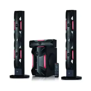 Sayona Speakers Sayona Sound System 3.1ch 160W with Subwoofer & 3 Speakers, Remote, LED Display, Bluetooth & USB Support SHT-1192BT