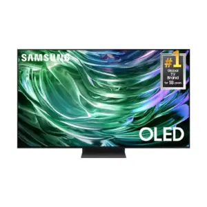 Samsung 65" OLED 4K Smart TV, Quantum HDR OLED, Laser Silm Design 120Hz Gaming, NQ4 AI Gen2 Processor, HDR+, Solar Cell Remote (Rechargable), Dolby Atmos, Motion Rate 200 65S90D