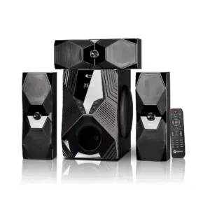Sayona Speakers Sayona Sound System 3.1ch with Subwoofer & 3 Speakers, Remote, LED Display, Bluetooth & USB Support SHT-1196BT