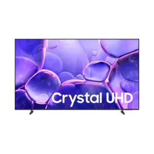 Samsung 75" LED Crystal UHD 4K Smart TV 2025 with HDR, Dolby, Crystal Processor 4K, MetalStream Design, Knox Security, Remote 75U8000F
