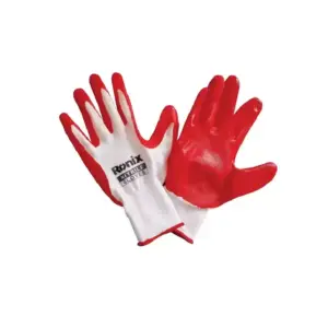 Ronix Nitrile Coated Work Safety Gloves 10" RH-9010