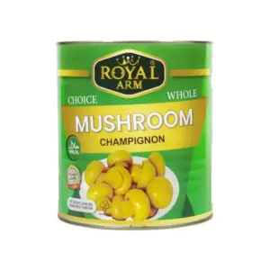Royal Arm Whole Mushrooms 2840g (Pack of 6pcs)