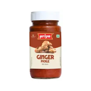 Priya Ginger Pickle 300g (Pack of 12pcs)