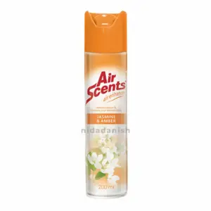 Shield Auto & Home Shield-Home Air Scents Air Enhancer Aerosol 200ml Jasmine & Amber SH406