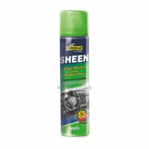 Shield Auto & Home Shield-Auto Sheen Cockpit Spray, Vinyl Plastic & Rubber Care, Multi-Purpose Cleaner, Apple 300ml Nu Car SH10