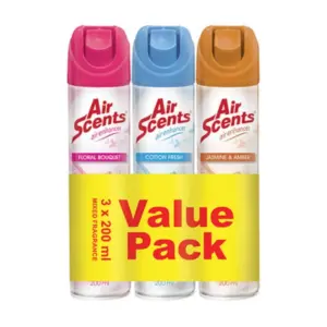Shield Auto & Home Shield-Home Air Scents Aerosol Triple Pack 200ml Pack of 3 SH461