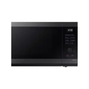 Samsung Microwave 40L, 1550W Solo, 7 Power Levels, Triple Distribution System, Seamless & Recessed Handle Design, Auto Cook, Child Safety Lock, Defrost, Eco Mode, Stainless Black MS40DG5504AGSG