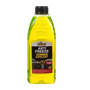 Shield Auto & Home Shield-Auto Anti-Freeze & Summer Coolant Shield, Anti Rust, Boil Over Protection, Prevents Overheating, 50% Yellow 1L SH197