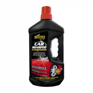 Shield Auto & Home Shield-Auto Car Shampoo and Conditioner , Non-Abrasive, pH Balanced, Quick Foam, Easy Wash, Mild Scent, 1L SH313