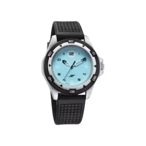 Titan Watch SF Sporty Quartz Analog Blue Dial Watch for Men with Polyurethane Strap 7930PP19