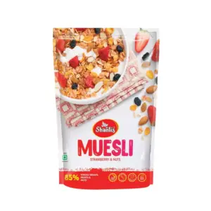 Shanti's Shantis Muesli Strawberry 500g (Pack of 12pcs)