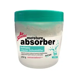 Shield Auto & Home Shield-Home Moisture Absorber, Interior Dehumidifier, Refillable Unit, Ocean 250g SH1108