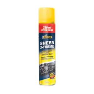 Shield Auto & Home Shield-Auto Sheen Xtreme, Vinyl Plastic & Rubber Care, Multi-Purpose Cleaner, Cherry, 750ml Nu Car SH155