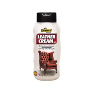 Shield Auto & Home Shield-Auto Leather Cream, Water-based Emulsion, Protects from Stains, UV Protector, 500ml SH248