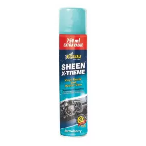 Shield Auto & Home Shield-Auto Sheen Xtreme, Vinyl Plastic & Rubber Care, Multi-Purpose Cleaner, 750ml Strawberry SH241