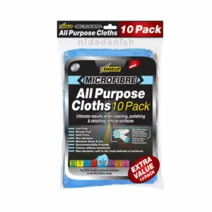 Shield Auto & Home Shield-Auto Microfibre All Purpose Clothes 10 Pack SH388