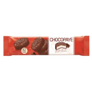 Chocopayee Chocolate-Covered Mini Cakes Cake Bars 216g (Pack of 12)