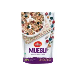Shanti's Shantis Muesli Millet with Berries & Seeds 250g (Pack of 12pcs)