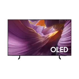 Samsung 77" Vision AI Smart 4K OLED TV with NQ4 AI Gen2 Processor, 4K AI Upscaling, OLED HDR, Tizen OS QA77S85FAEXKE