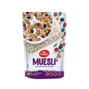 Shanti's Shantis Muesli Millet with Berries & Seeds 500g (Pack of 12pcs)