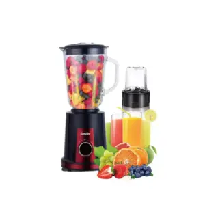 Sonifer Standing Blender With Glass Jug Blender and Dry Mill 1.5L 350W SF-8041