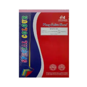 Generic Special Colour Manilla Sheet A4 160gsm 100 Sheets Pink P06944