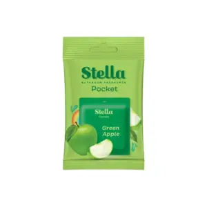 Stella Pocket Bathroom Air Freshener Green Apple 10g (Pack of 72pcs)