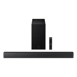 Samsung B-Series 3.1ch Soundbar 370W with Q-Symphony, Dolby Audio, DTS Virtual:X, Adaptive Sound & HDMI ARC, B650F
