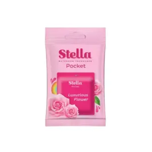 Stella Pocket Bathroom Air Freshener Luxurious Flower 10g (Pack of 72pcs)
