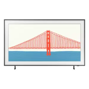Samsung 65" QLED 4K The Frame TV with Art Mode, Customizable Bezel, Dual LED, PC on TV, AI Upscaling, Solar Cell Remote 65LS03A