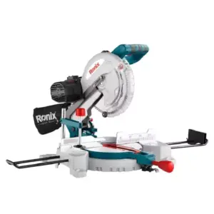Ronix Miter Saw 2000W, 255mm Blade, Belt-Driven System, High-Precision Compound Design 5103