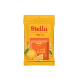 Stella Pocket Bathroom Air Freshener Orange Sunkist 10g (Pack of 72pcs)