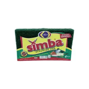 Pride Simba Scouring Pads Economy 4pcs Pack of 48