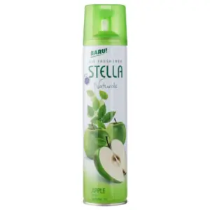 Stella Aerosol Air freshner Apple 400ml (Pack of 12Pcs)