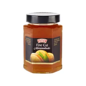 Stute Fine Cut Orange Conserve Extra Jam, No Sugar 340g (Pack of 6pcs)