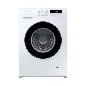 Samsung Washing Machine 8kg Digital Inverter, Front Load, Hygienically Clean, Delay End, LED Display, Drum Clean, White WW80T3040BS/NQ