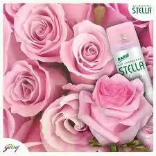 Stella Aerosol Air freshner Rose 400ml (Pack of 12Pcs)