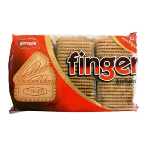 Simsek Finger Biscuit Light & Crispy Classic Tea Biscuits 500g  (Pack of 6)